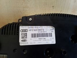 Audi A6 S6 C6 4F Spidometras (prietaisų skydelis) 4F0920983G