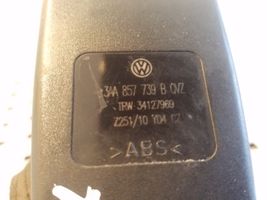 Volkswagen PASSAT B7 Takaistuimen turvavyön solki 3AA857739B