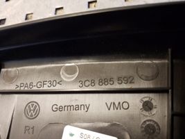 Volkswagen PASSAT CC Levier / poignée de dossier de siège 3C8885592