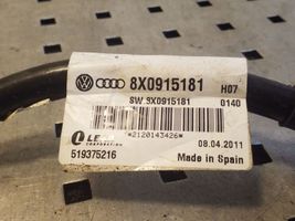 Audi S5 Facelift Câble négatif masse batterie 8X0915181