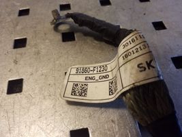 KIA Sportage Câble négatif masse batterie 91860F1230