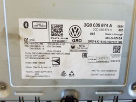 Volkswagen PASSAT B8 Stacja multimedialna GPS / CD / DVD 3Q0035874A