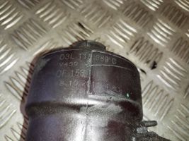 Volkswagen PASSAT CC Oil filter mounting bracket 03L115389C