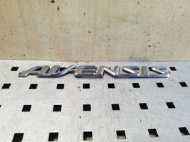 Toyota Avensis T250 Logo, emblème de fabricant 