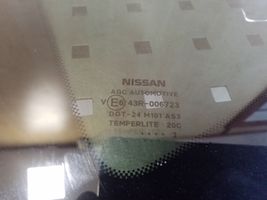 Nissan Qashqai Aizmugurējais virsbūves sānu stikls 