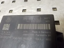 Volkswagen Touareg II Parking PDC control unit/module 7P6919475B