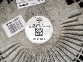 Volkswagen Touareg II Support de radiateur sur cadre face avant 7P6805594C