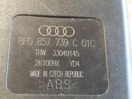 Audi A3 S3 8P Takaistuimen turvavyön solki 8P0857739C