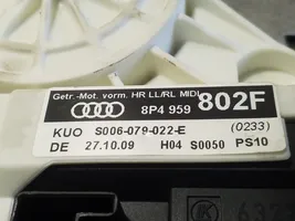 Audi A3 S3 8P Moteur de lève-vitre de porte arrière 8P4959802F