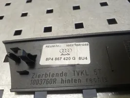 Audi A3 S3 8P Rear door card trim 8P4867420G