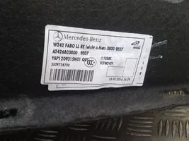 Mercedes-Benz B W246 W242 Front floor carpet liner A2426803800