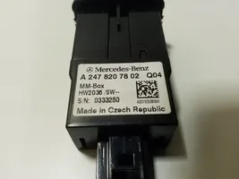 Mercedes-Benz EQB USB-pistokeliitin A2478207802
