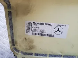 Mercedes-Benz EQB Wykładzina podłogowa tylna A2436800500