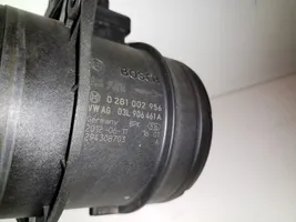 Audi Q3 8U Mass air flow meter 0281002956