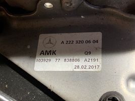 Mercedes-Benz S W222 Rozdzielacz / Blok zaworowy zawieszenia pneumatycznego osi tylnej A2223200604