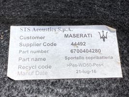 Maserati Ghibli Tavaratilan sivuverhoilu 6700404280