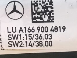 Mercedes-Benz GLE (W166 - C292) Pääyksikkö multimedian ohjaus A1669004819