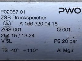 Mercedes-Benz GLE (W166 - C292) Accumulateur de pression de réservoir suspension pneumatique A1663200415