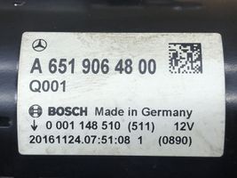 Mercedes-Benz GLE (W166 - C292) Motorino d’avviamento A6519064800