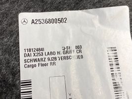 Mercedes-Benz GLC X253 C253 Tappeto di rivestimento del fondo del bagagliaio/baule A2536800502