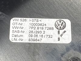 Volkswagen Touareg II Griglia di ventilazione centrale cruscotto 7P2819728B