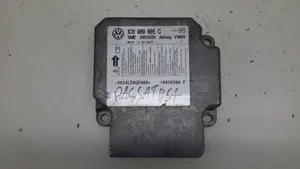 Volkswagen PASSAT B5.5 Oro pagalvių valdymo blokas 1C0909605C