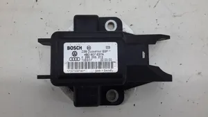 Volkswagen PASSAT B5 Sensor ESP de aceleración de frecuencia del intermitente 4B0907637A