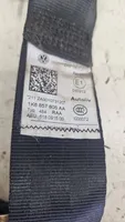 Volkswagen Golf VI Pas bezpieczeństwa fotela tylnego 1K6857805AA