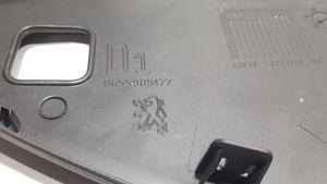 Peugeot 308 Garniture d'extrémité latérale du tableau de bord 9655989477