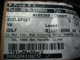Volkswagen Golf V Set del radiatore 1K0959455EF