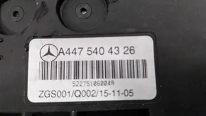 Mercedes-Benz Vito Viano W447 Câble négatif masse batterie A4475404326