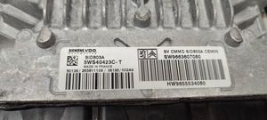 Peugeot 407 Variklio valdymo blokas 9663607080