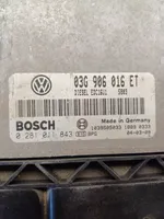 Volkswagen Golf V Sterownik / Moduł ECU 0281011843