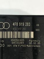 Audi A6 S6 C6 4F Parkavimo (PDC) daviklių valdymo blokas 4F0919283