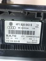 Audi A6 S6 C6 4F Panel klimatyzacji 4F1820043S