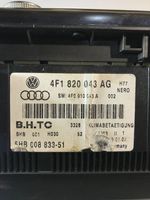 Audi A6 S6 C6 4F Unité de contrôle climatique 4F1820043AG