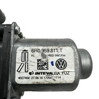 Volkswagen Jetta VI Silniczek podnoszenia szyby drzwi tylnych 6R0959811T