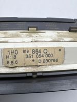 Volkswagen Vento Compteur de vitesse tableau de bord 1h0919864q