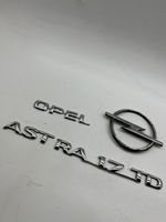 Opel Astra G Valmistajan merkki/mallikirjaimet 