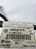 Volkswagen Touran III Câble négatif masse batterie 1K0915181H