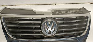 Volkswagen PASSAT B6 Grille calandre supérieure de pare-chocs avant 1C0853651AH