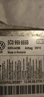 Skoda Yeti (5L) Sterownik / Moduł Airbag 5C0959655B