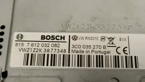 Volkswagen PASSAT B7 Unité principale radio / CD / DVD / GPS 3C0035270B