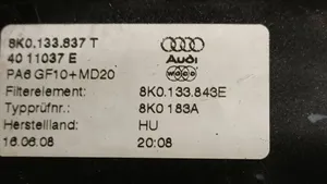 Audi A4 S4 B8 8K Obudowa filtra powietrza 8K0133843E