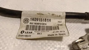 Volkswagen PASSAT B7 Câble de batterie positif 1K0915181H