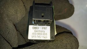 Audi A8 S8 D3 4E Sähkötoimisen ikkunan ohjauskytkin 4E0959855