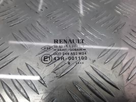 Renault Megane II Front door window glass four-door 43R001100