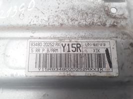 Hyundai Elantra Mechanizm podnoszenia szyby tylnej bez silnika 834802D252