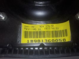 Opel Vectra B Poduszka powietrzna Airbag kierownicy 90437655