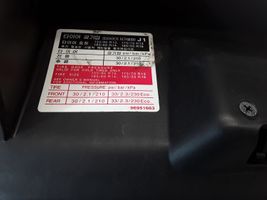 Chevrolet Aveo Pokrywa schowka deski rozdzielczej 96951663